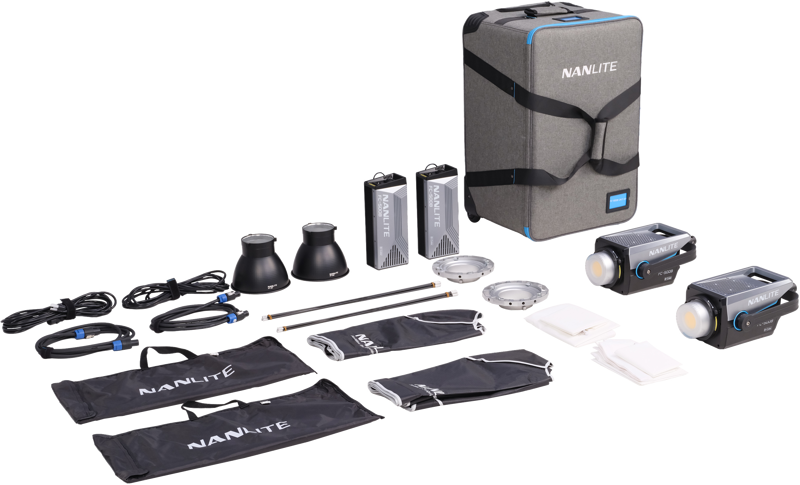 800q-02_128423 Nanlite FC-500B 2-Light Trolley Case Kit