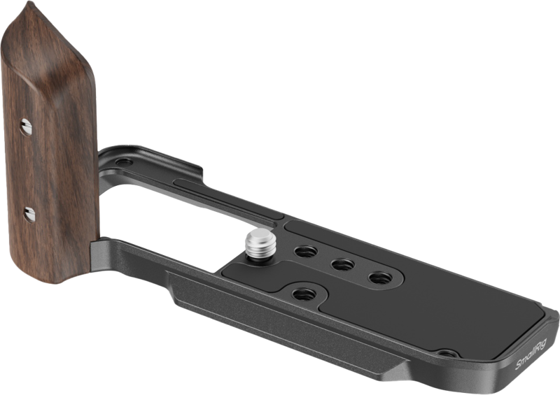 800q-02_133173 SmallRig 5261 L-Shape Mount Plate with Wooden Handle for Fujifilm X-M5 - frame