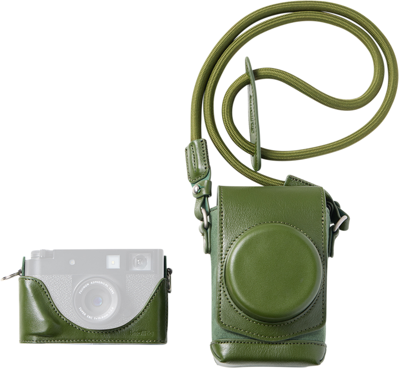 800q-02_133469 SmallRig 5220 Leather Case Kit for Fujifilm X Half Green