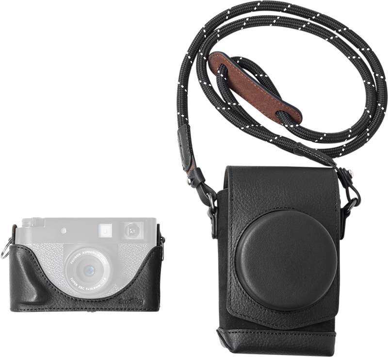 800q-02_133470 SmallRig 5219 Leather Case Kit for Fujifilm X Half Black