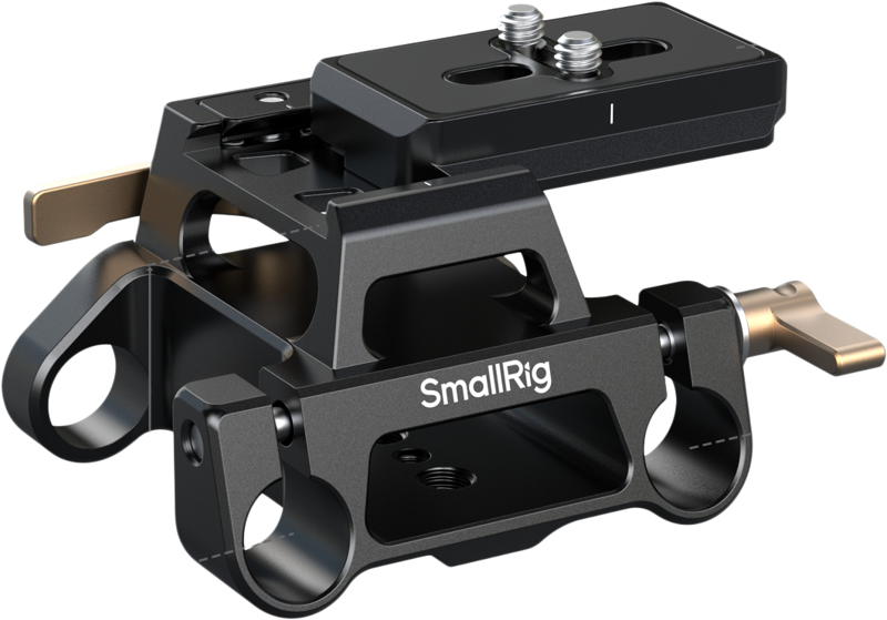 800q-02_133554 SmallRig 5365 Arca-Type Mount Plate Kit with 15mm Dual Rod Clamp