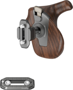 800q-02_133654 SmallRig 5192 ImageGrip Series Wooden Handle with NATO Clamp (Right Side)