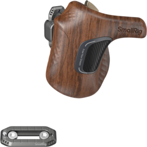 800q-02_133656 SmallRig 5161 ImageGrip Series Wooden Handle with NATO Clamp (Left Side)