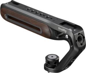800q-02_133693 SmallRig 5252 Wooden Top Handle with 1/4''-20 and ARRI 3/8''-16 Locating Screw
