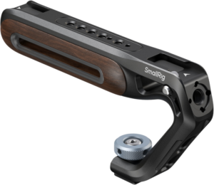 800q-02_133695 SmallRig 5250 Wooden Top Handle with Cold Shoe Mount