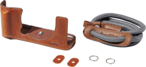 800q-02_133700 SmallRig 5449 Leather Case Kit for FUJIFILM X-E5 Brown
