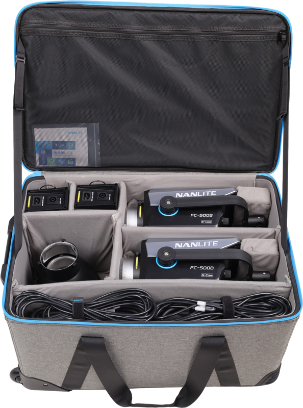 800q-03_128423 Nanlite FC-500B 2-Light Trolley Case Kit