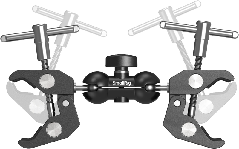 800q-03_133160 SmallRig 5331 Double Head Crab-Shaped Clamp