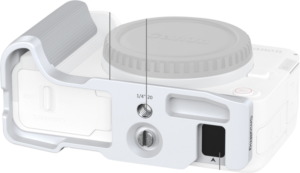 800q-03_133176 SmallRig 5430 L-Shaped Mount Plate with Handle for Canon EOS R50 V (White) –kehikko