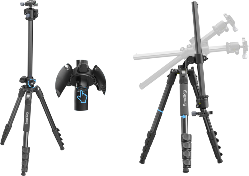 800q-03_133459 SmallRig 5290 Professional Overhead Camera Tripod CT25
