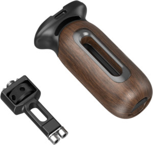 800q-03_133556 SmallRig 5238 Wooden Side Handle with 1/4"-20 & 3/8''-16 ARRI Locating Screws