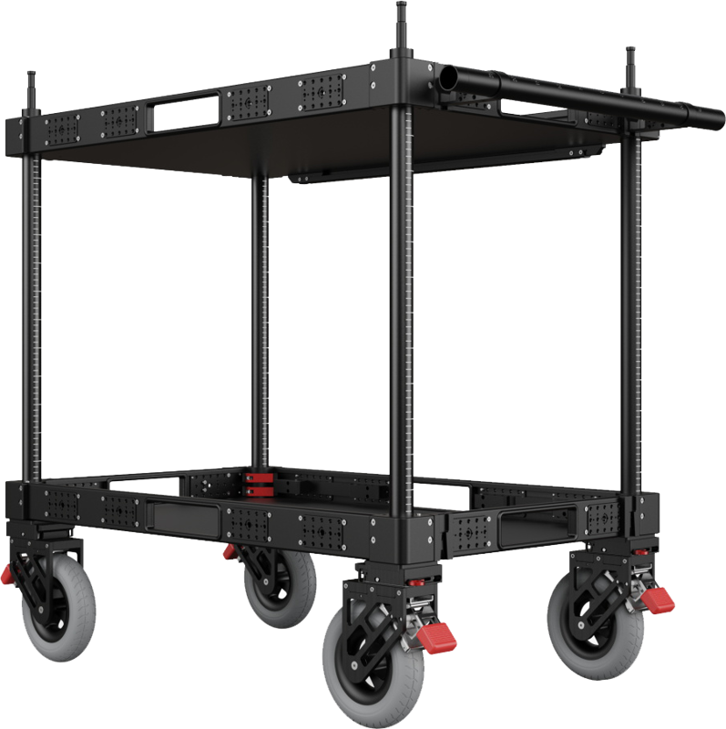 800q-03_133648 SmallRig 4573 36" Lightweight Video Production Camera Cart