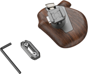 800q-03_133654 SmallRig 5192 ImageGrip Series Wooden Handle with NATO Clamp (Right Side)