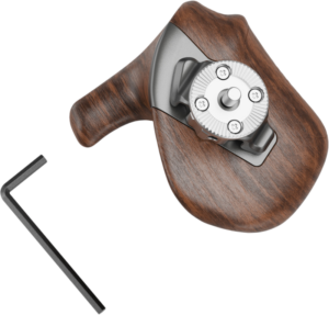 800q-03_133655 SmallRig 5162 ImageGrip Series Wooden Handle with ARRI Rosette (Left Side)