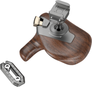 800q-03_133656 SmallRig 5161 ImageGrip Series Wooden Handle with NATO Clamp (Left Side)