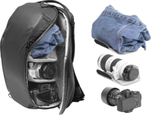 800q-04_123310 Peak Design Everyday Backpack 20L Zip V2 // Black