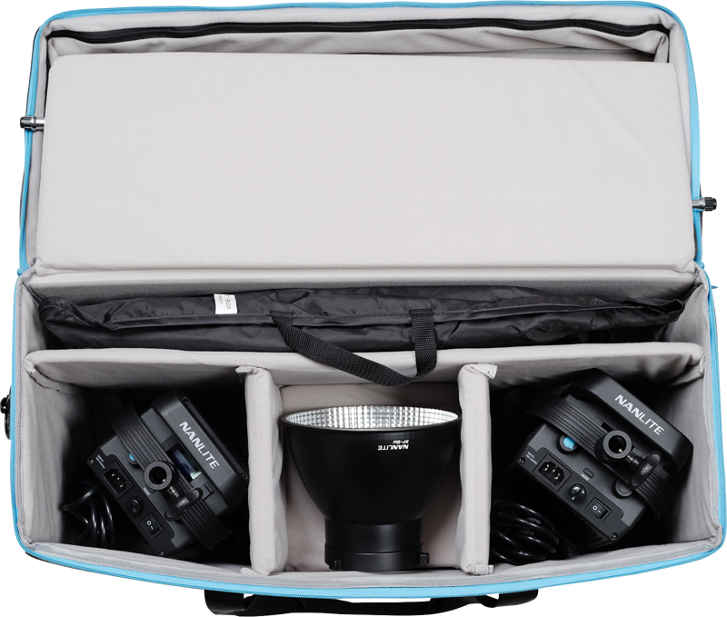 800q-04_127004 Nanlite FS-300B Bi-Colour 2 light kit with stand