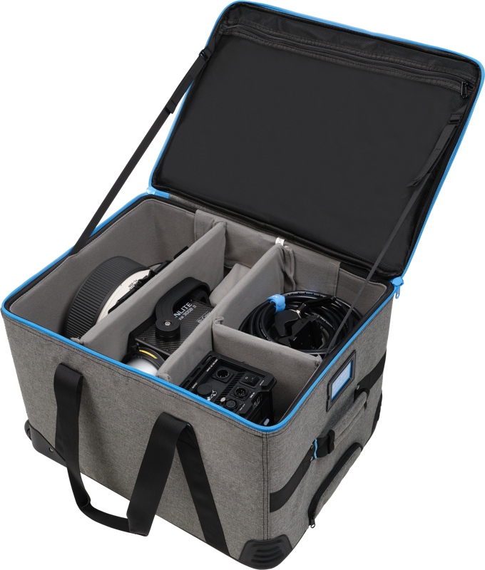 800q-04_128034 Nanlite Forza 300B II Bicolor & Nanlite FL-20G Kit in trolly case