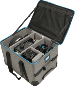 800q-04_128035 Nanlite Forza 500B II Bicolor & Nanlite FL-20G Kit in trolly case