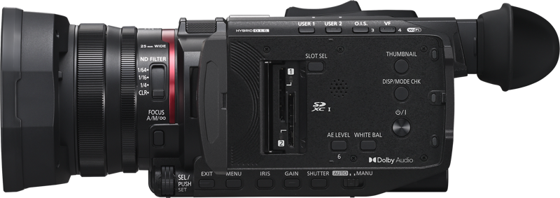 Panasonic HC-X1600E -videokamera