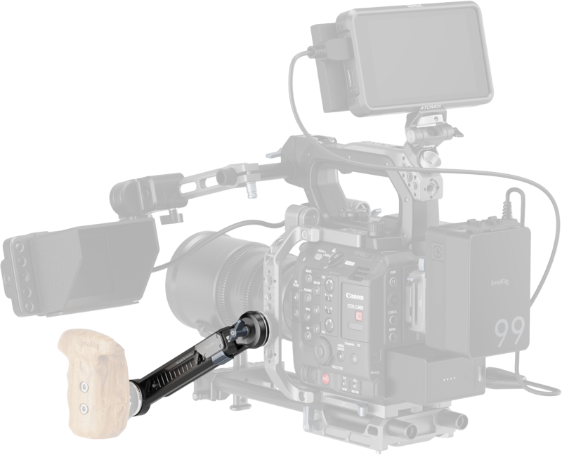800q-04_132858 SmallRig 5206 Shoulder Rig Extension Arm Adapter with ARRI Rosette 2PCS