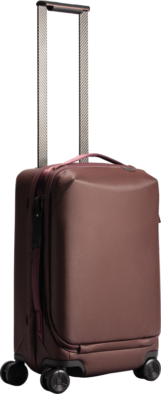 Peak Design Roller Pro Carry-On + Camera Cube V2 X-large, punainen