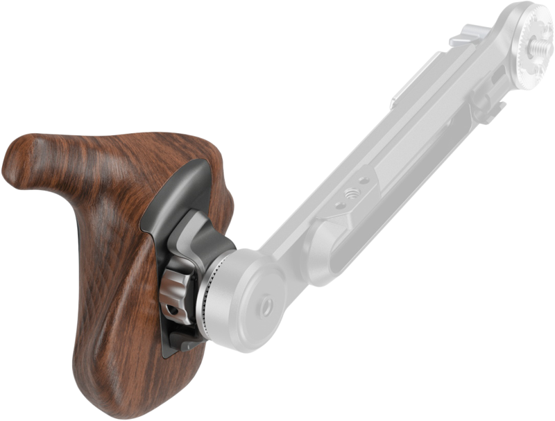 800q-04_133655 SmallRig 5162 ImageGrip Series Wooden Handle with ARRI Rosette (Left Side)