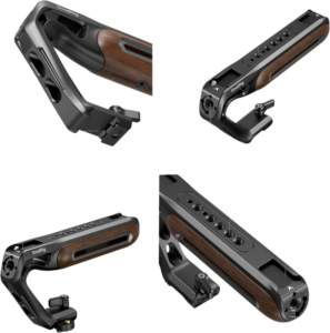 800q-04_133694 SmallRig 5251 Wooden Top Handle with NATO Clamp