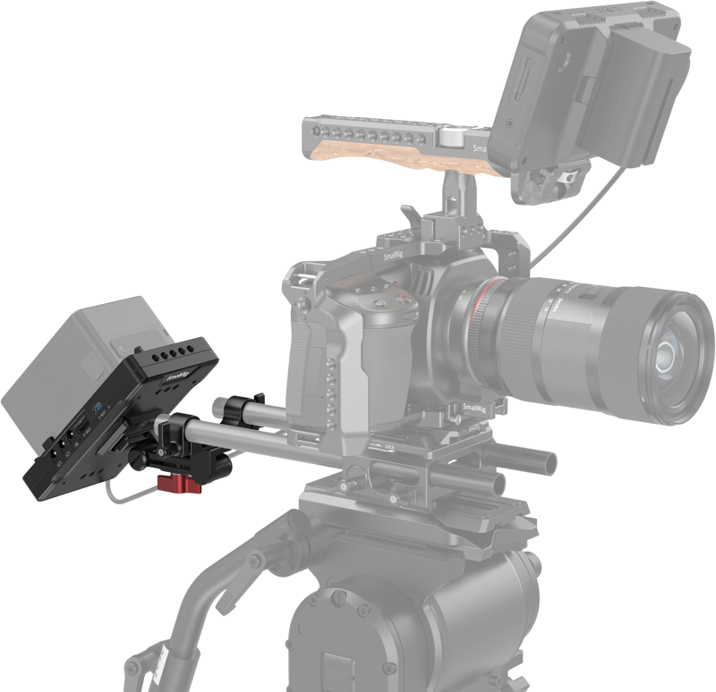 800q-05_117027 SmallRig 3204 Advanced V-Mount Battery Mount Plate with Adjustable Arm