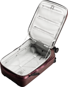 Peak Design Roller Pro Carry-On + Camera Cube V2 X-large, punainen