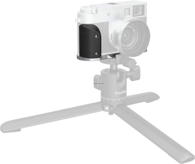 800q-05_133474 SmallRig 5216 L-Shaped Mount Plate with Silicone Handle for FUJIFILM X half Silver