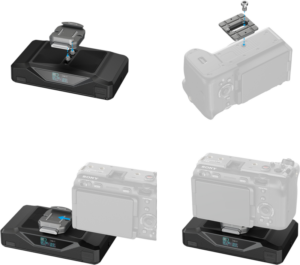 800q-05_133548 SmallRig 5248 CB75 Camera Base Battery Kit