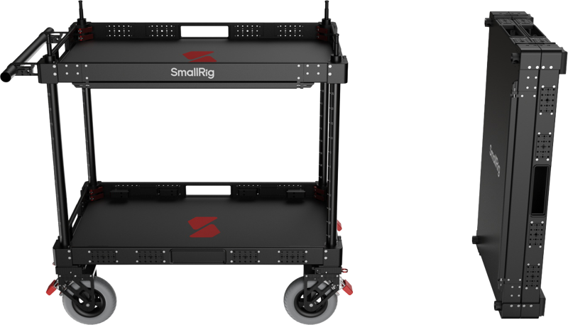 800q-05_133648 SmallRig 4573 36" Lightweight Video Production Camera Cart