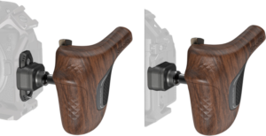 800q-05_133656 SmallRig 5161 ImageGrip Series Wooden Handle with NATO Clamp (Left Side)