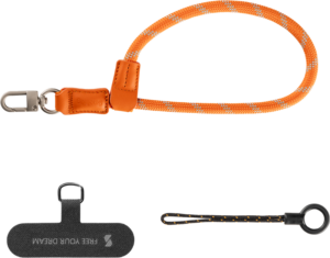 SmallRig 5302 FilMov Phone Strap Orange –rannehihna puhelimelle