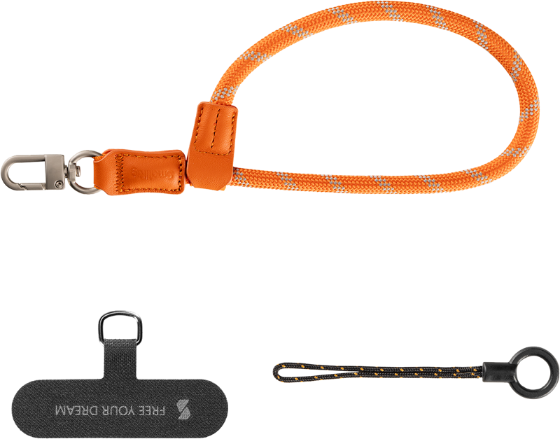 SmallRig 5302 FilMov Phone Strap Orange –rannehihna puhelimelle