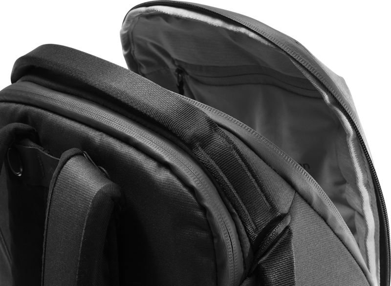 800q-07_123310 Peak Design Everyday Backpack 20L Zip V2 // Black