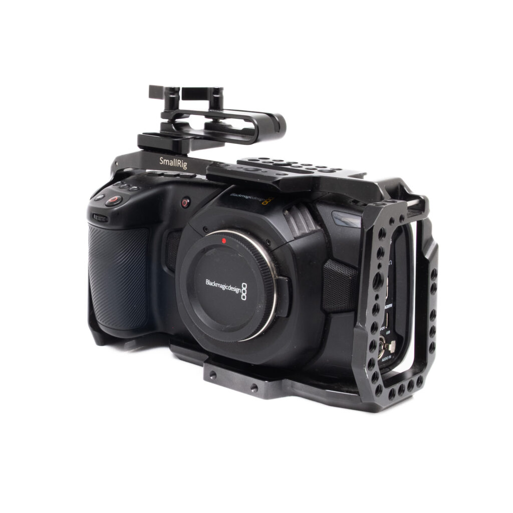 BlackMagic 4K-5 Blackmagic Pocket Cinema Camera 4K (sis. ALV 25,5%) - Käytetty