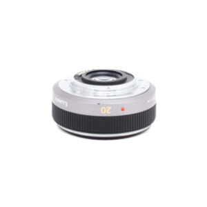 Lumix 20mm f17-1 Panasonic Lumix G 20mm f/1.7 - Käytetty