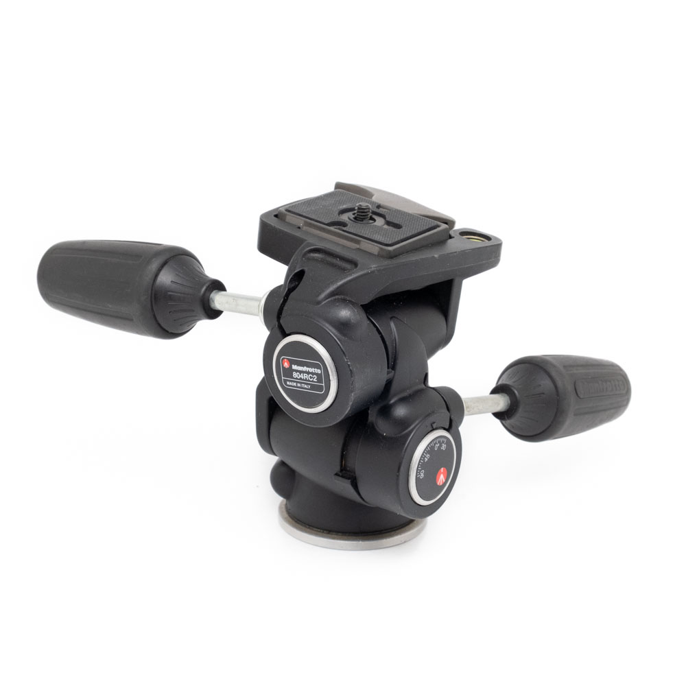 Manfrotto 804RC2 tiepää-1 Manfrotto 804RC2 3-tiepää - Käytetty