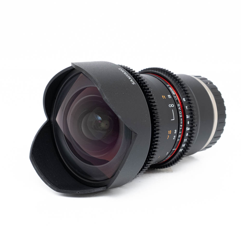 Samyang 14mm T3.1-2 Samyang 14mm t/3.1 ED AS IF UMC Sony FE (Kunto K5) – Käytetty