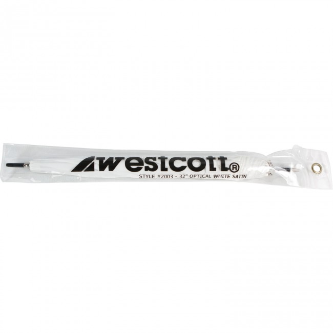 Westcott 81cm Optical White Satin Umbrella