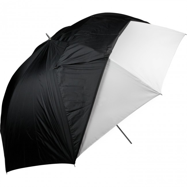 1462364568_750 Westcott 152 cm Umbrella Optical White Satin with Removable Black Cover