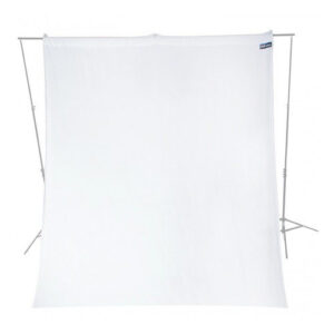 1472719072_178 Westcott Wrinkle-Resistant Backdrop - White (2,7 x 3 m)
