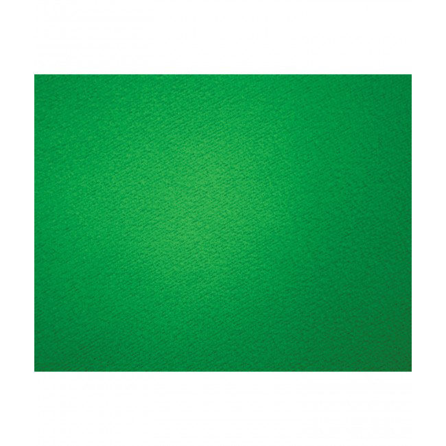 Rypistymätön Westcott Green Screen -taustakangas (270 x 610 cm), jossa on tasainen, kuvioitu vihreä pinta ja hienovaraisia valaistuksen vaihteluita, ihanteellinen tasaisen, korttipöydän kaltaisen ilmeen luomiseen valokuville tai videolle.