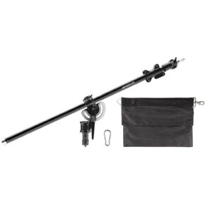 Westcott Mini Boom Arm mustana, sisältää painolaukun.
