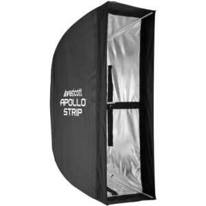 1649155092_662 Westcott Apollo Strip Softbox with Grid (30 × 91 cm)