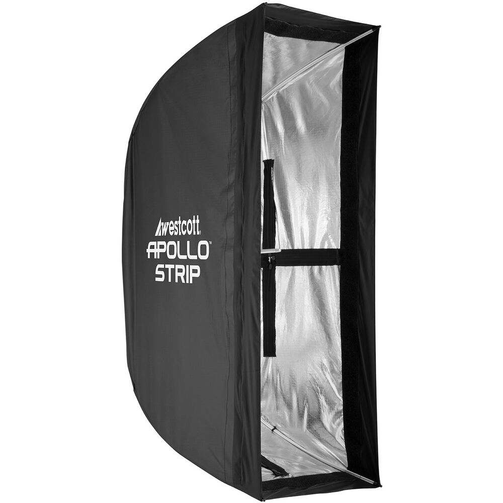 1649155092_662 Westcott Apollo Strip Softbox with Grid (30 × 91 cm)