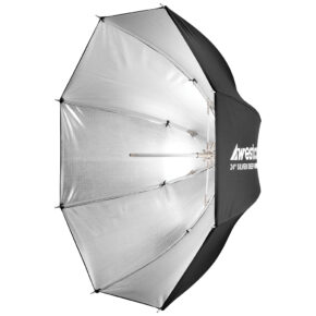 1656339489_906 Westcott deep umbrella - Silver Bounce (61 cm).
