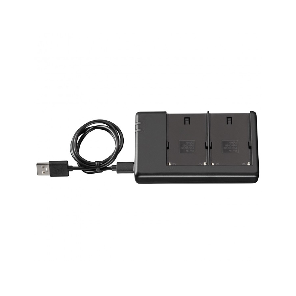 1664874401_118 Westcott NP-F970 Dual Battery Pack with Charger (L-Series 7,4V 6600mAh 48,8Wh)